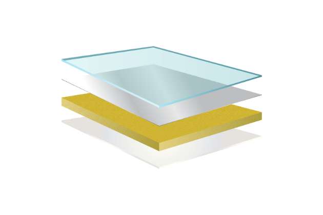 Glas sandwichpaneel