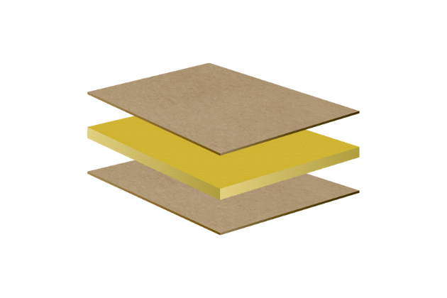 MDF Tricoya sandwichpaneel